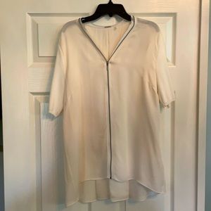 Elie Tahari White Blouse